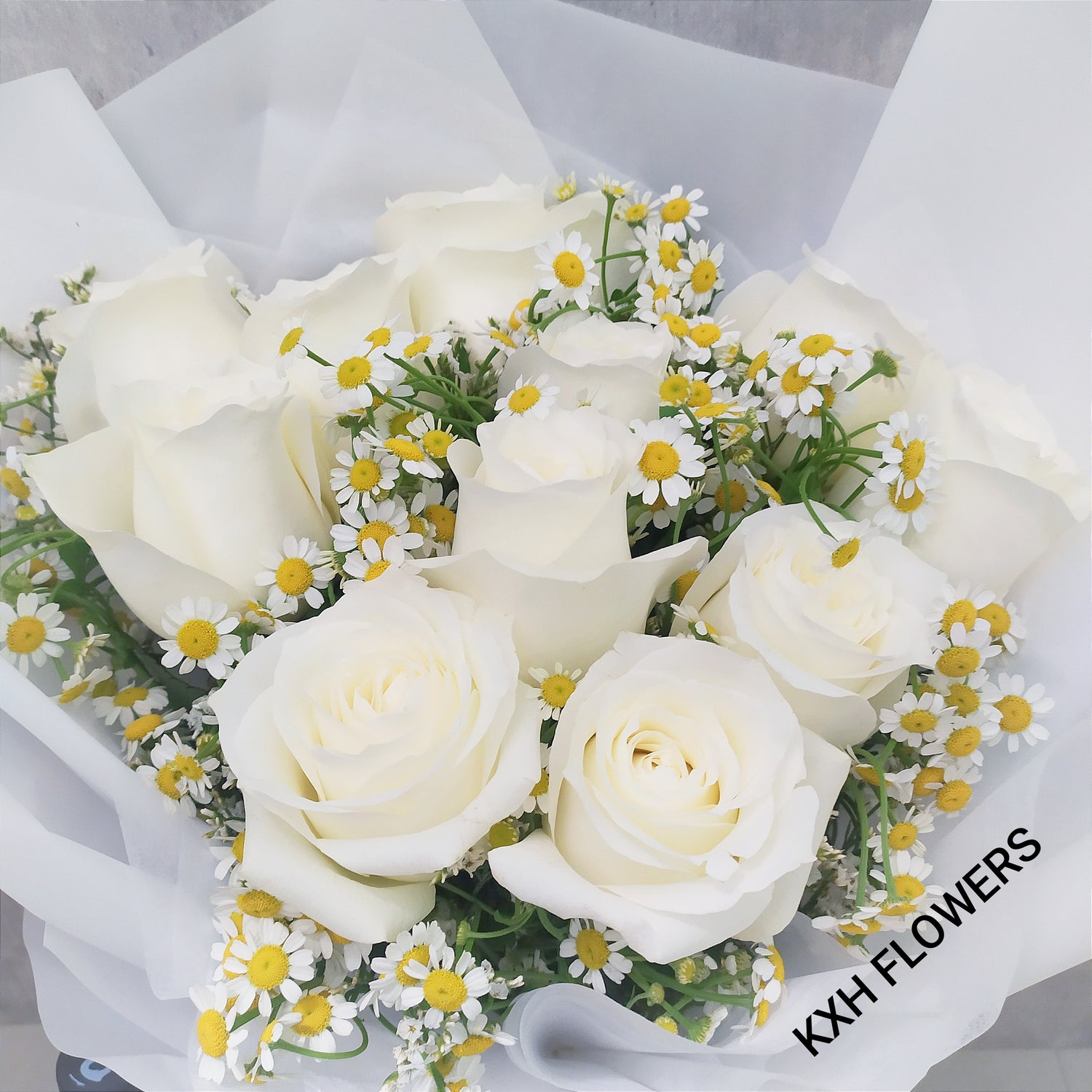 White Flowers Bouquet