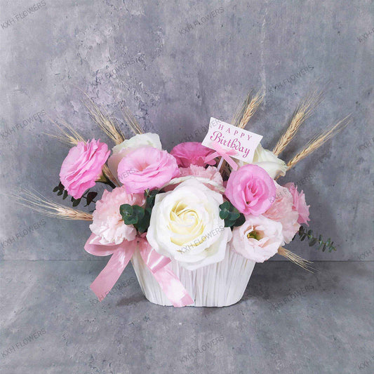 birthday blooms fresh flower bag singapore florist free delivery