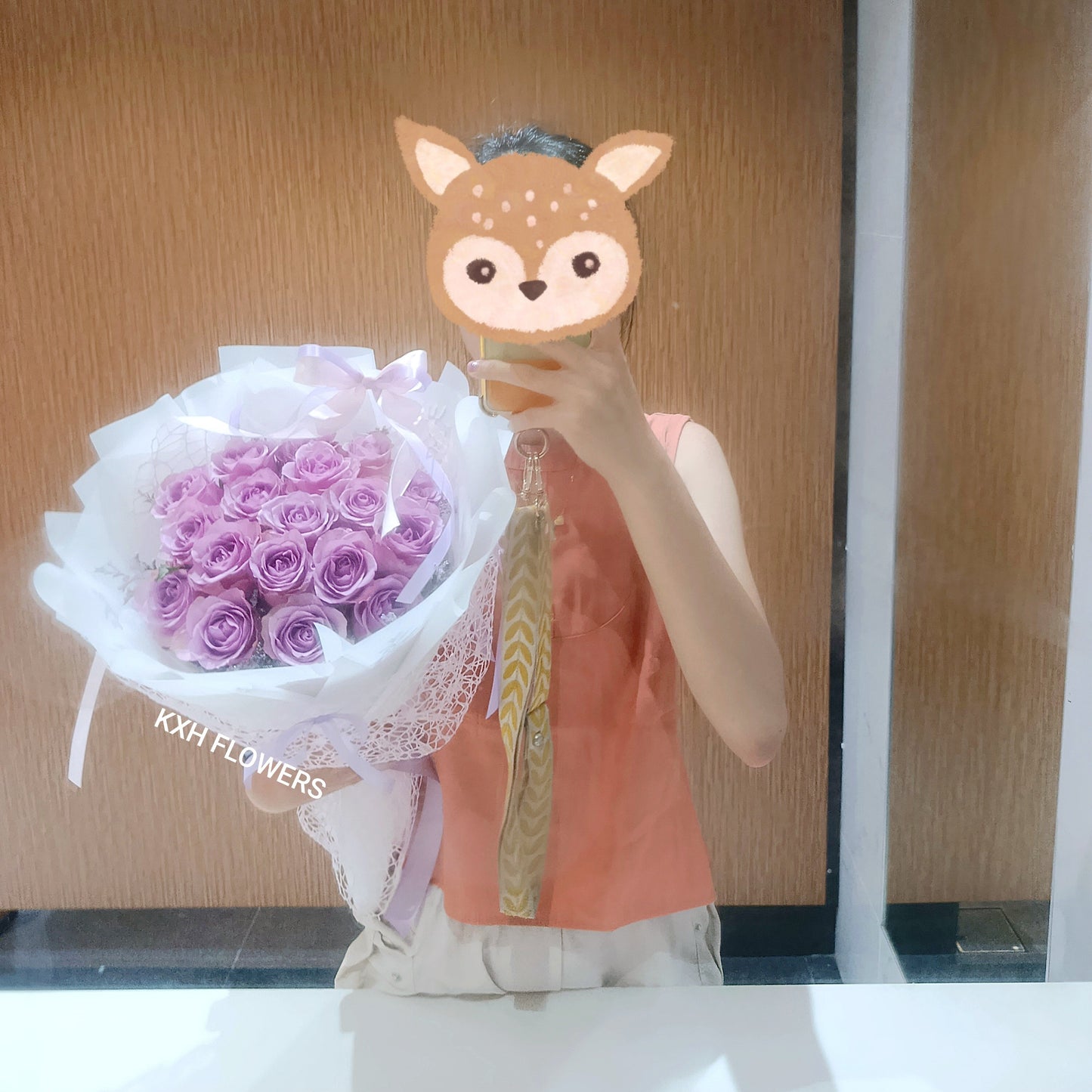 18 purple roses for birthdays and anniversaries sg flower delivery