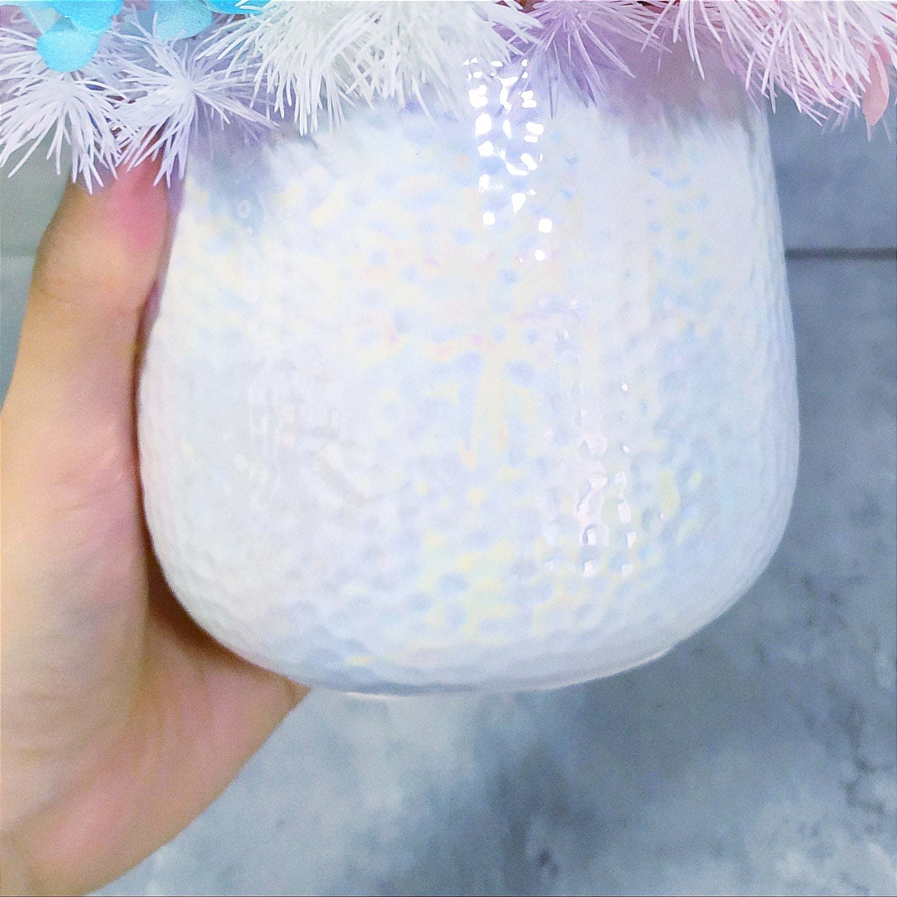 white vase singapore preserved flower arrangement