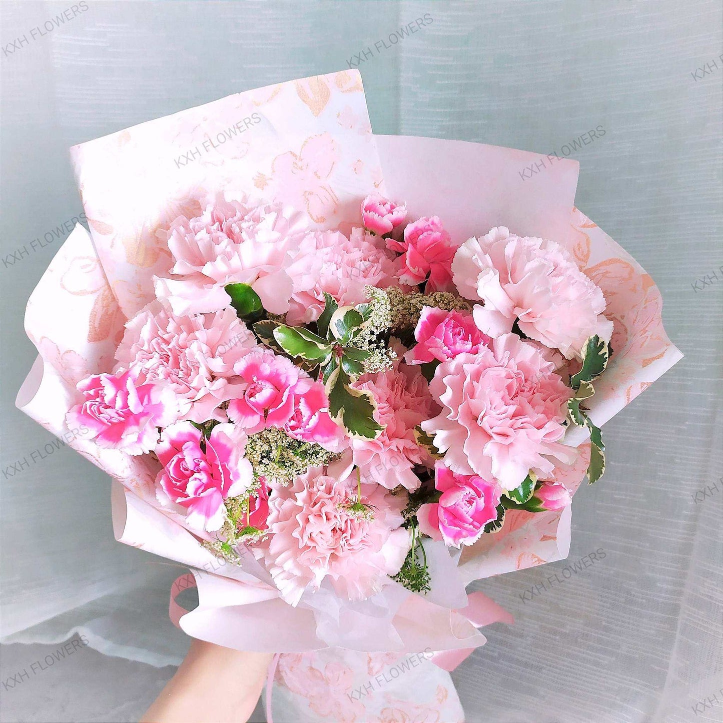 pink carnations singapore mothers day flower delivery