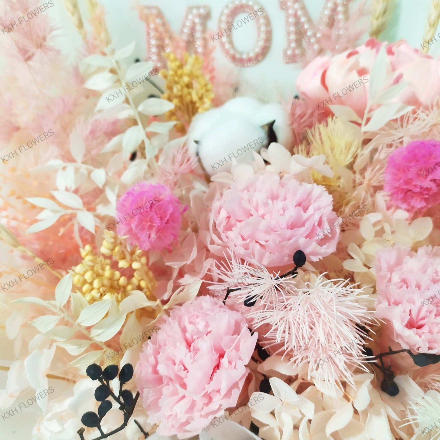 preserved carnations bouquet singapore florist free delivery mothers day