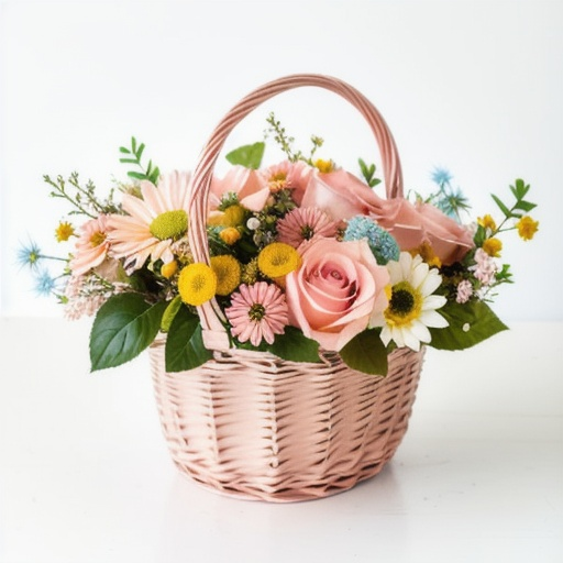 spring flower basket singapore kallang florist