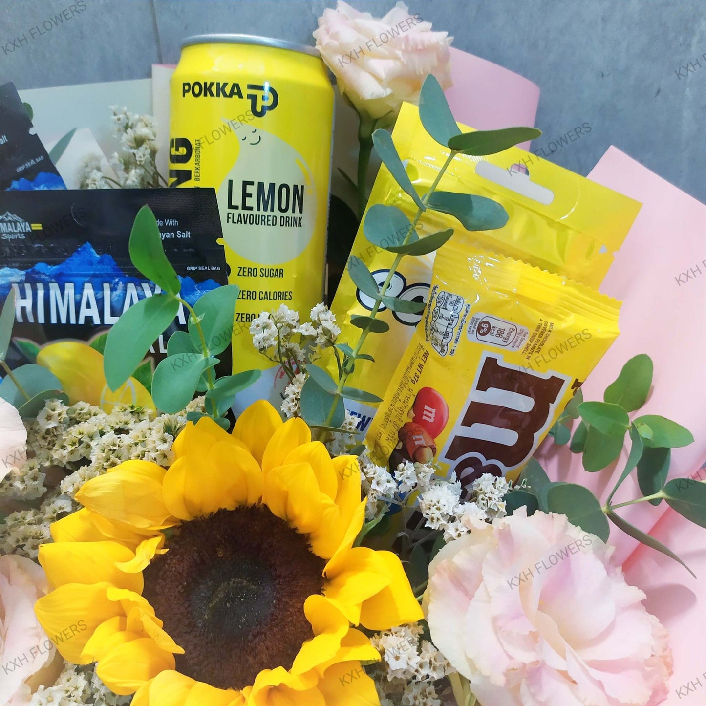 Sunflower Snack Bouquet singapore florist online delivery