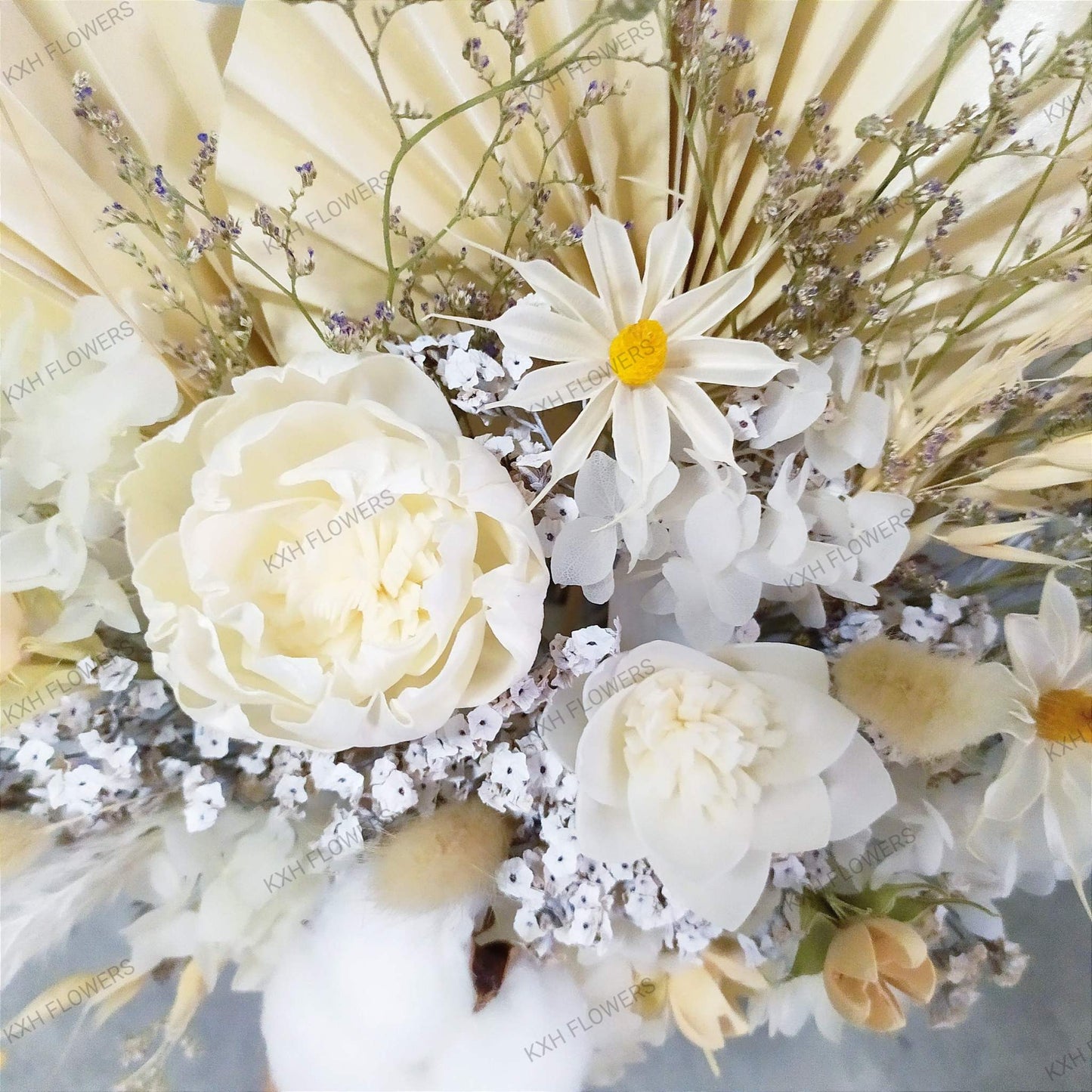 sola wood peony arrangement kallang florist