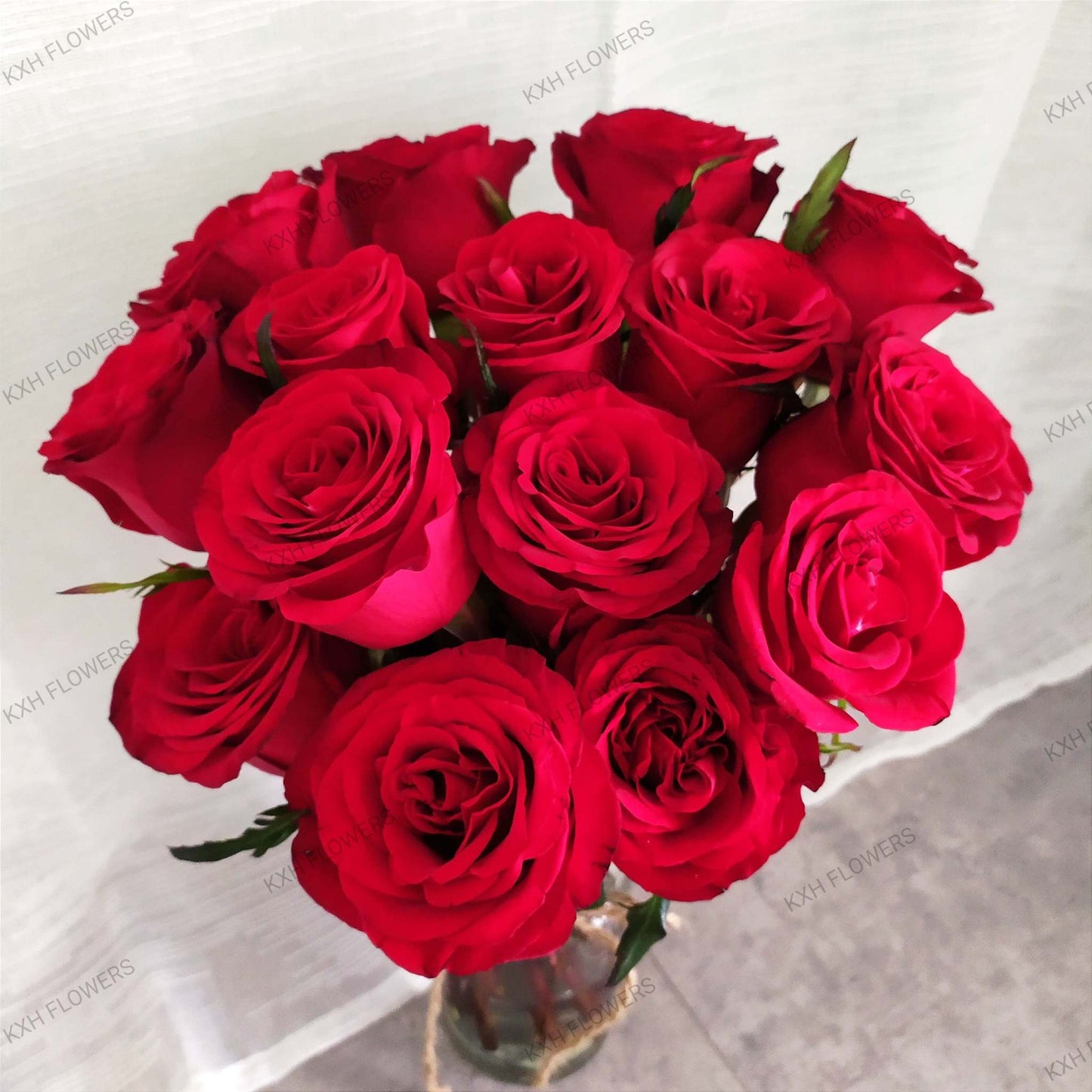 15 Red Roses - KXH Flowers