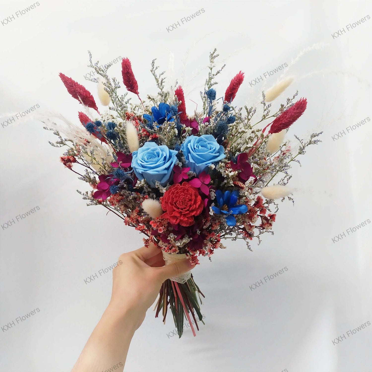 Preserved Flower Wedding Bouquets
