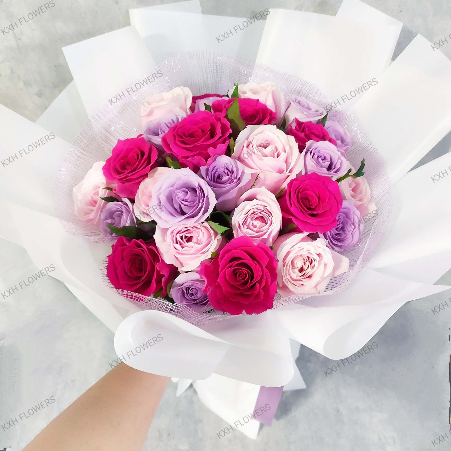 Pink Flowers Bouquet