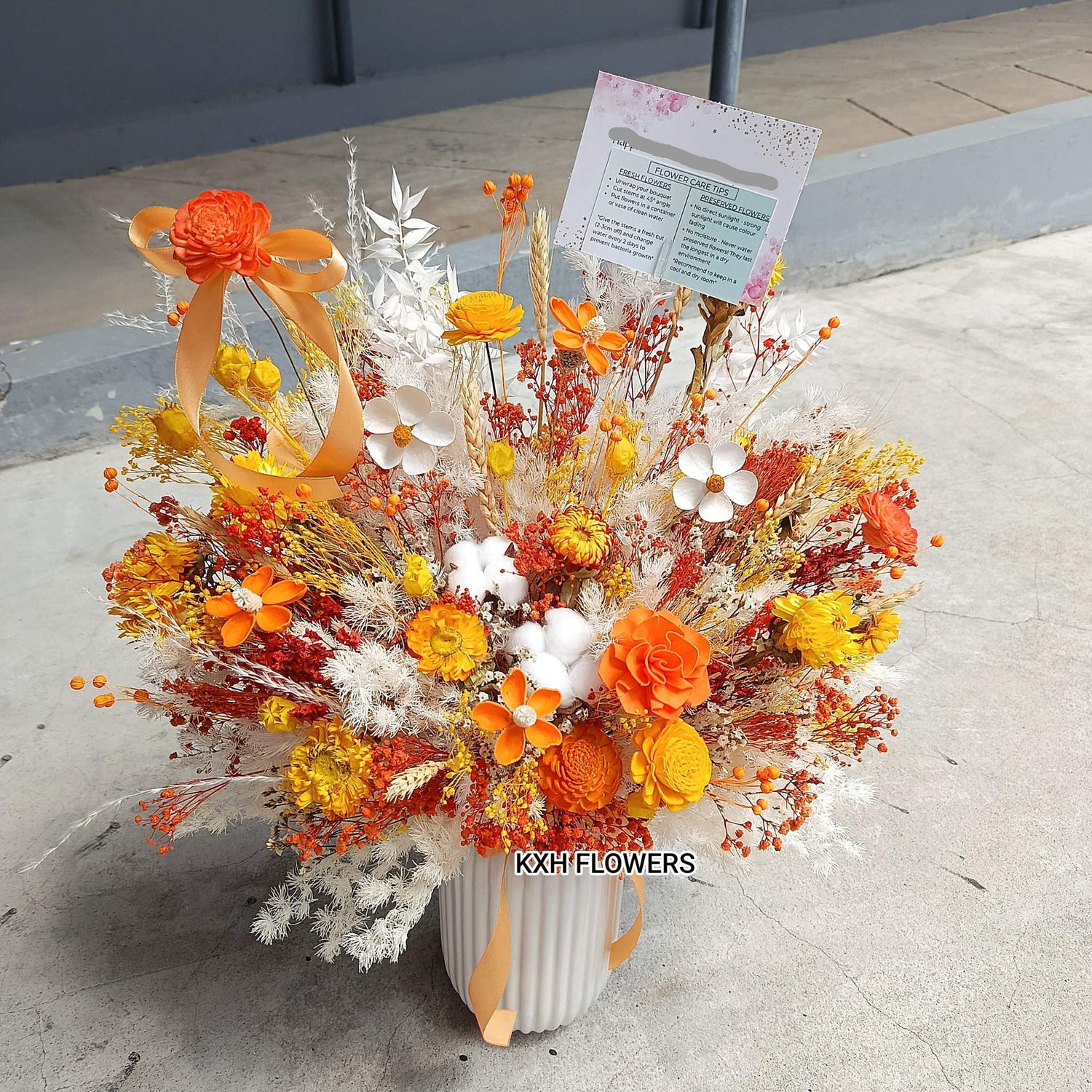 Preserved Bold / Colourful Flowers