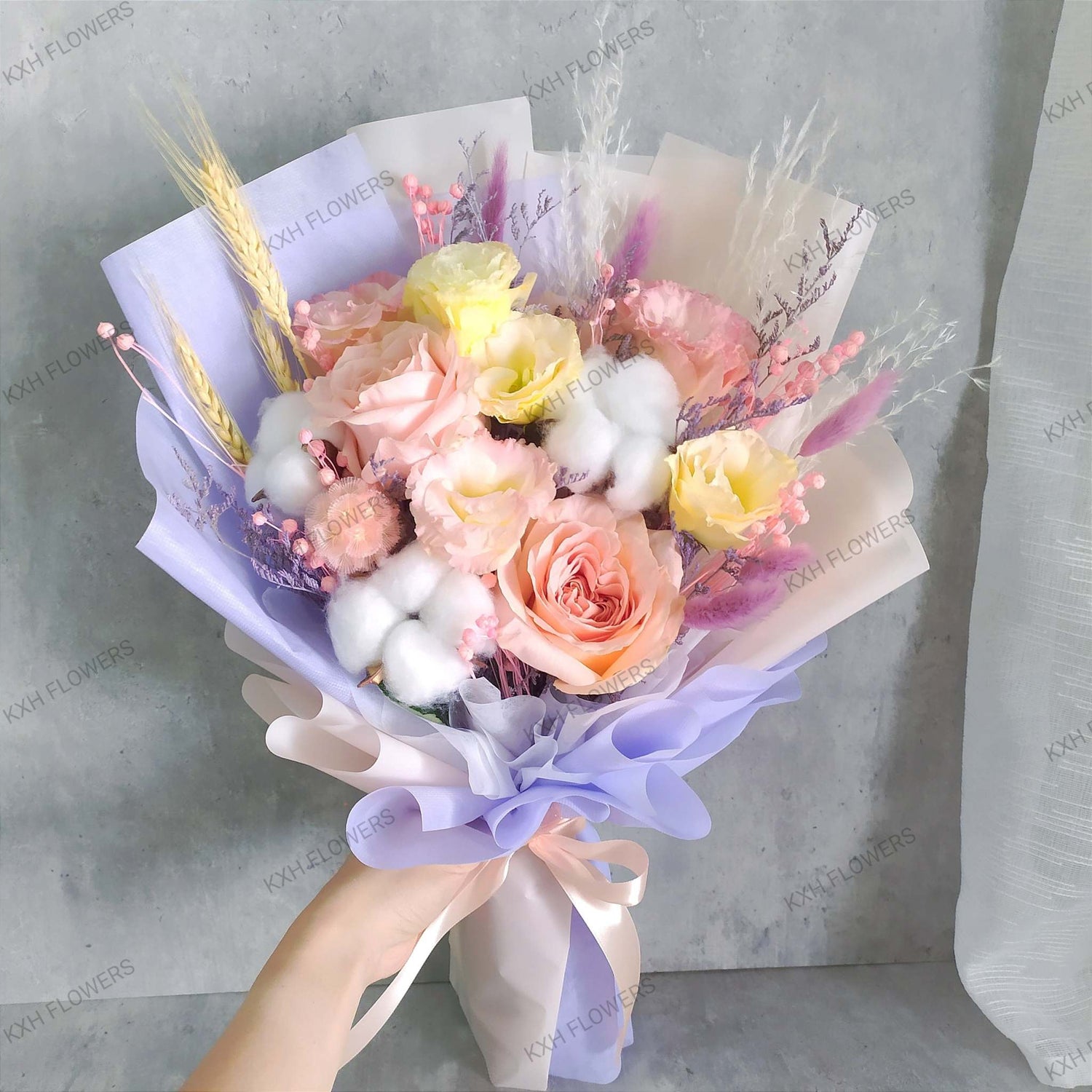 Pastel Flowers Bouquets