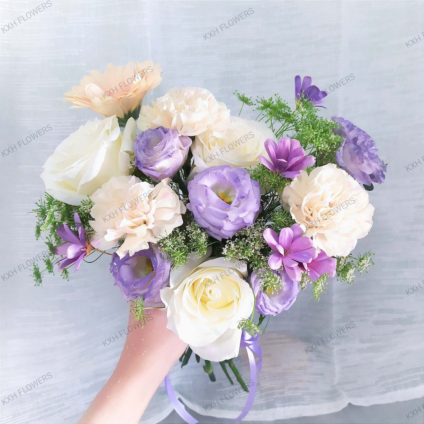 fresh flower bridal bouquet singapore florist with free delivery